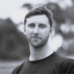 Toobox Team: a black and white image of Patrick Taylor